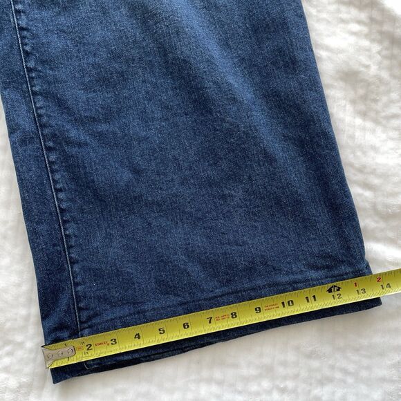 Old Navy Extra High Rise Wide Leg Jeans Trouser Denim Medium Wash Womens Plus 20 - Picture 8 of 11